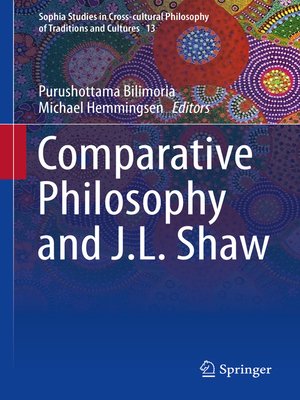 cover image of Comparative Philosophy and J.L. Shaw
